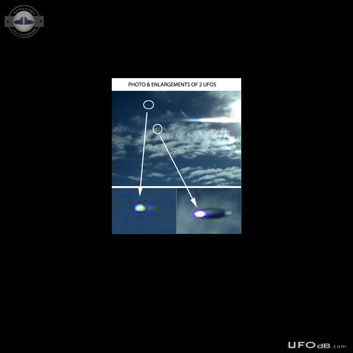 Trail Camera Captures UFOs in the Eastern Sky - Clancy Montana USA 201 UFO Picture #765-1