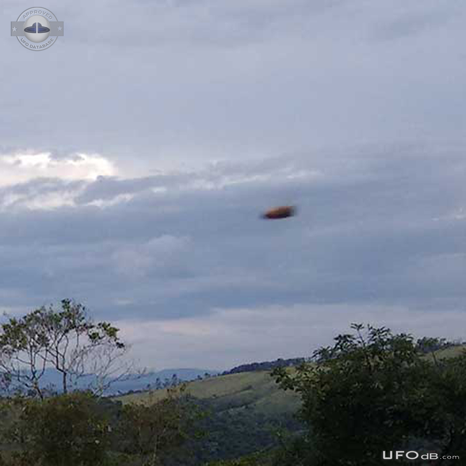 UFO Caught on camera but not seen - Marmelo Pernambuco Brazil 2015 UFO Picture #771-3