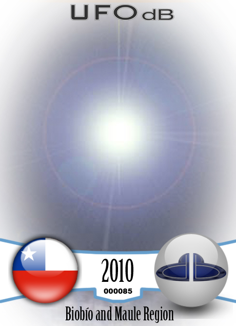 The Chile earthquake was followed by a series of UFO sightings 2010 UFO CARD Number 85