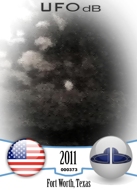 Unusual UFO caught on pictures over the Joint Reserve Base in Texas UFO CARD Number 373